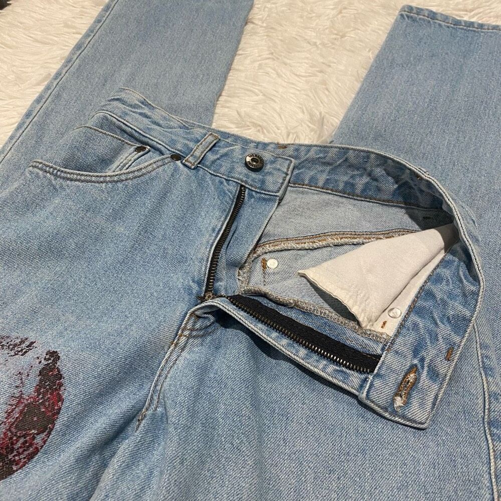 The Ragged Priest Reputation Snake Mom Jeans Size 26 - Picture 5 of 7